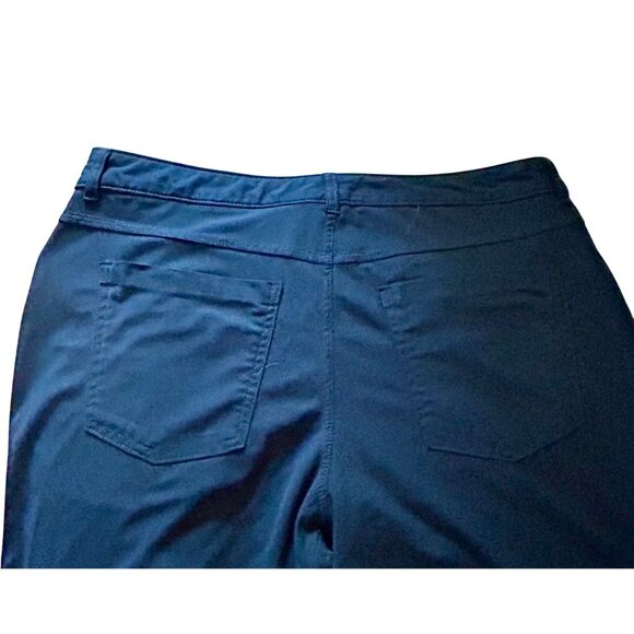 Members Mark Benton Performance Pant Slim Fit 36x30 Navy - Picture 2 of 9